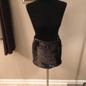 Sequined skirt